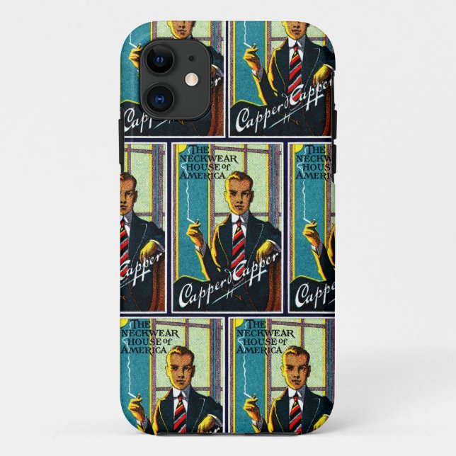 1920 Vintage Men's Ties Case-Mate iPhone Case (Back)