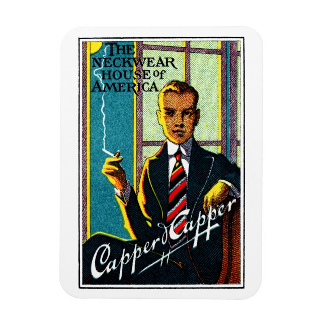 1920 Vintage Men's Ties Magnet (Vertical)