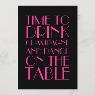 1920's 30th Birthday Invitation