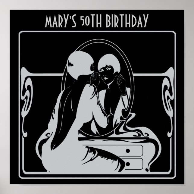 1920's Birthday Party Poster (Front)