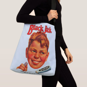 1920s Black Jack gum ad Crossbody Bag