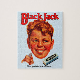1920s Black Jack gum ad Jigsaw Puzzle