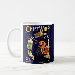 1920s Chief Whip cigarettes ad Coffee Mug
