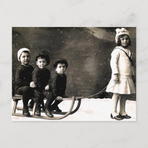 1920's Christmas Postcard