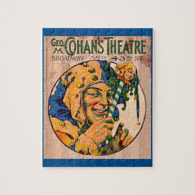 1920s Cohan’s Theatre playbill cover Jigsaw Puzzle (Vertical)