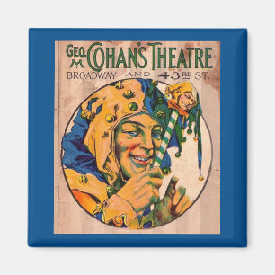 1920s Cohan’s Theatre playbill cover Magnet