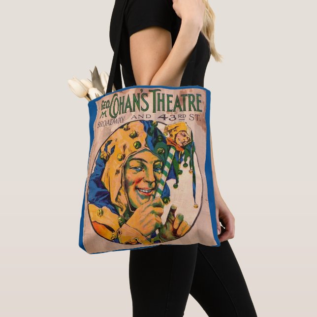 1920s Cohan’s Theatre playbill cover Tote Bag (Close Up)