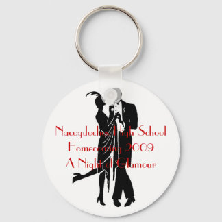 1920's couple, Nacogdoches High SchoolHomecomin... Key Ring