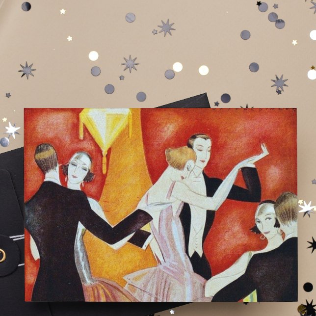 1920's Dancing Couples Card (Creator Uploaded)