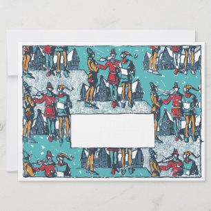 1920's Deco Mediaeval Carolers