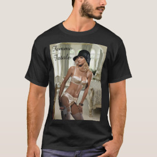 1920's Femme Fatale - Smoking and Guns T-Shirt