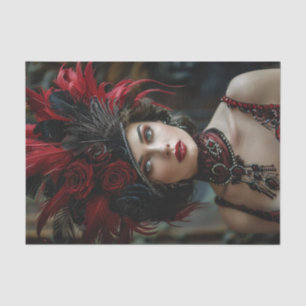 1920's Flapper Girl1 Tissue Paper