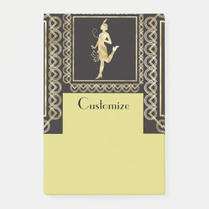 1920's Flapper Girl Thunder_Cove Post-it Notes