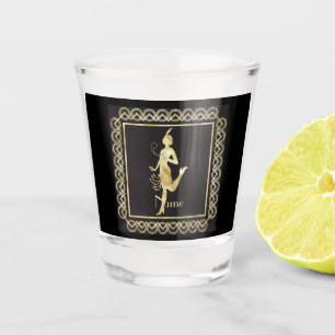 1920's Flapper Girl Thunder_Cove Shot Glass