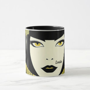 1920s Flapper. Personalised Mug