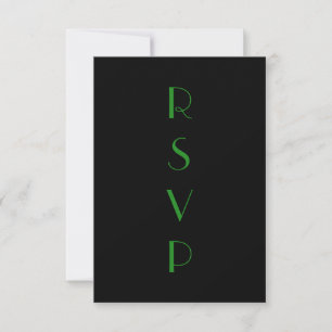 1920's Flapper RSVP Card