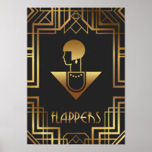1920s Flappers Party Sign