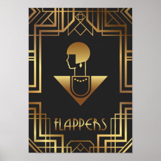 1920s Flappers Party Sign