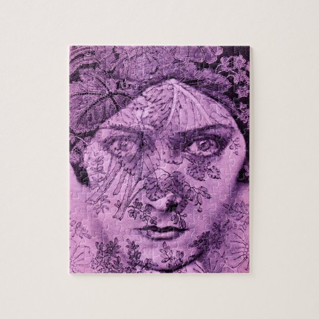 1920s Gloria Swanson Jigsaw Puzzle (Vertical)