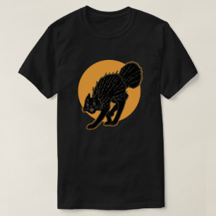 1920s Halloween Black Cat T-Shirt