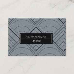 1920's inspired Business card