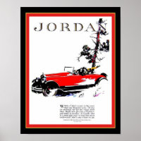 1920's Jordan Automobile Advertisement