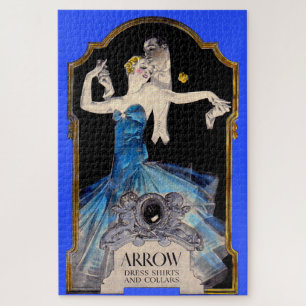 1920s Leyendecker Arrow shirt ad no. 1 Jigsaw Puzzle