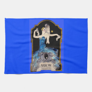 1920s Leyendecker Arrow shirt ad no. 1 Tea Towel