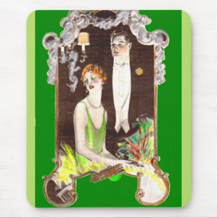 1920s Leyendecker Arrow shirt ad no. 2 Mouse Mat