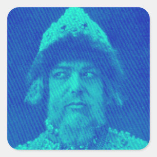 1920s Mad Russian  Square Sticker