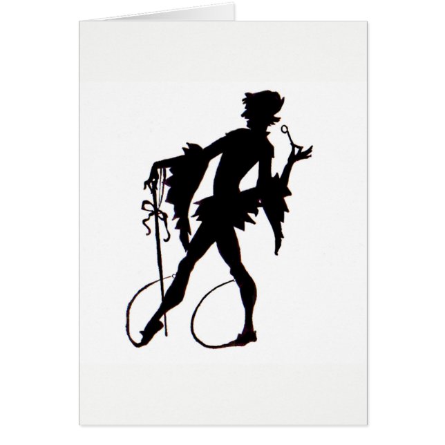 1920s magician silhouette (Front)