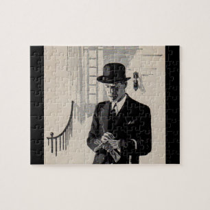 1920s Mr. Natty the sharp dressed man Jigsaw Puzzle