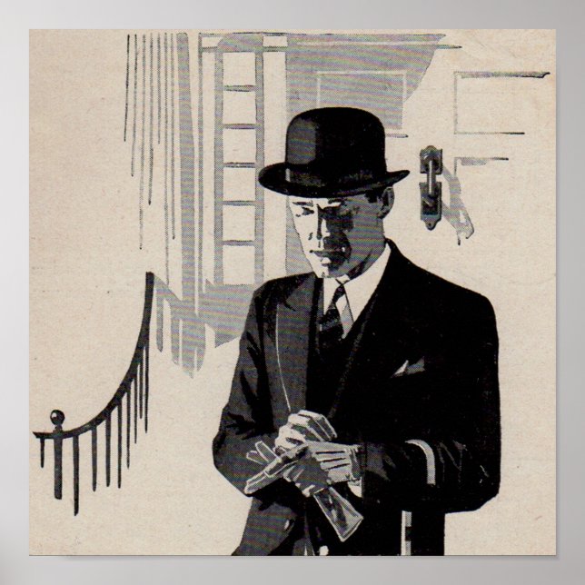 1920s Mr. Natty the sharp dressed man Poster (Front)
