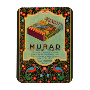 1920s Murad Cigarettes ad Magnet