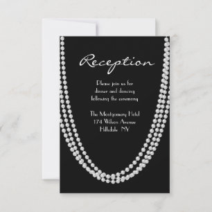 1920's Pearl Reception Card