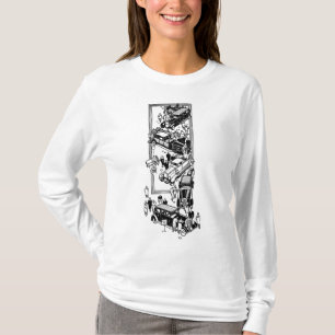 1920s people car show art illustration T-Shirt