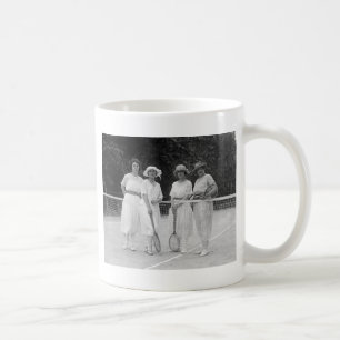 1920s Tennis Fashion Coffee Mug