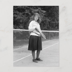 1920s Tennis Style Postcard