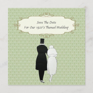 1920's Themed Save The Date