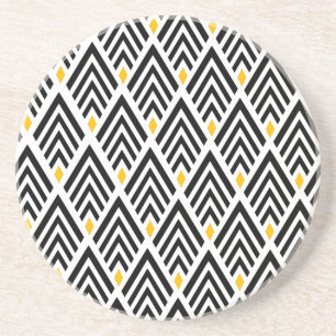 1920s Vintage Art Deco Arrows Coaster