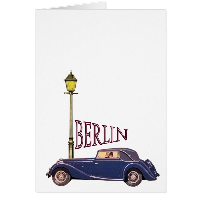 1920's Vintage Automobile - Berlin (Front)