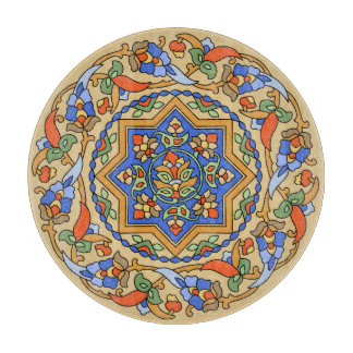 1920s Vintage Malibu Potteries Design Cutting Board