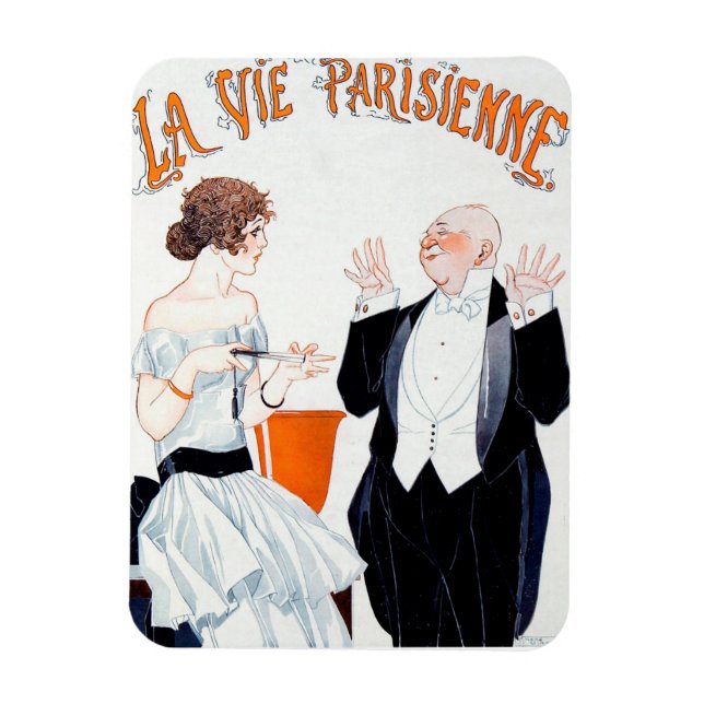 1921 La Vie Parisienne Magnet (Vertical)