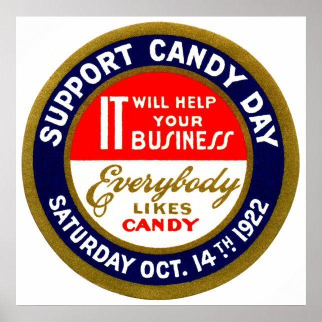 1922 Candy Day Poster (Front)