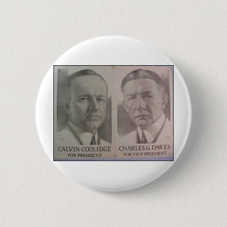 1922 Coolidge - Dawes 6 Cm Round Badge