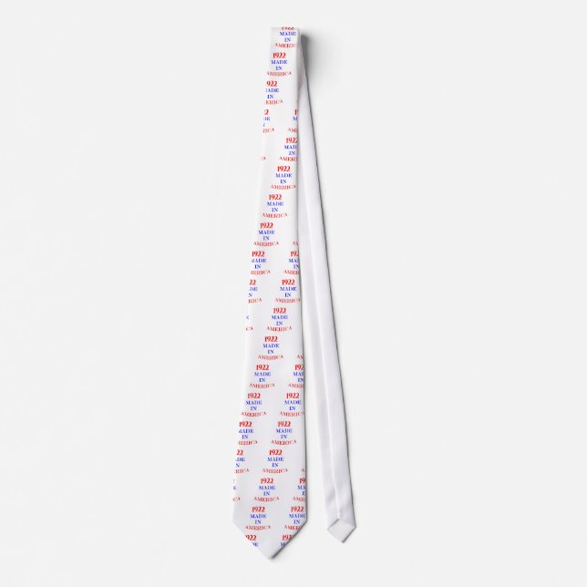 1922 Made in America Tie (Front)