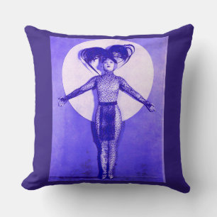 1922 oddball movie star get-up - blue cushion