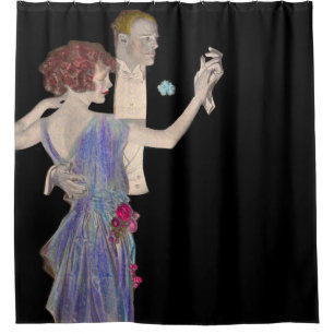 1923 Arrow collars and shirts ad Shower Curtain