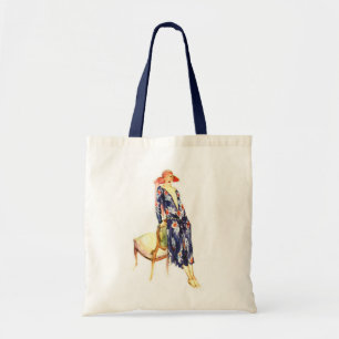 1924 Fashion Illustration Tote Bag