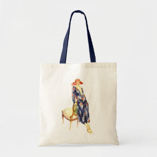 1924 Fashion Illustration Tote Bag
